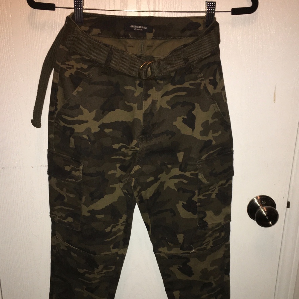 camouflage pants